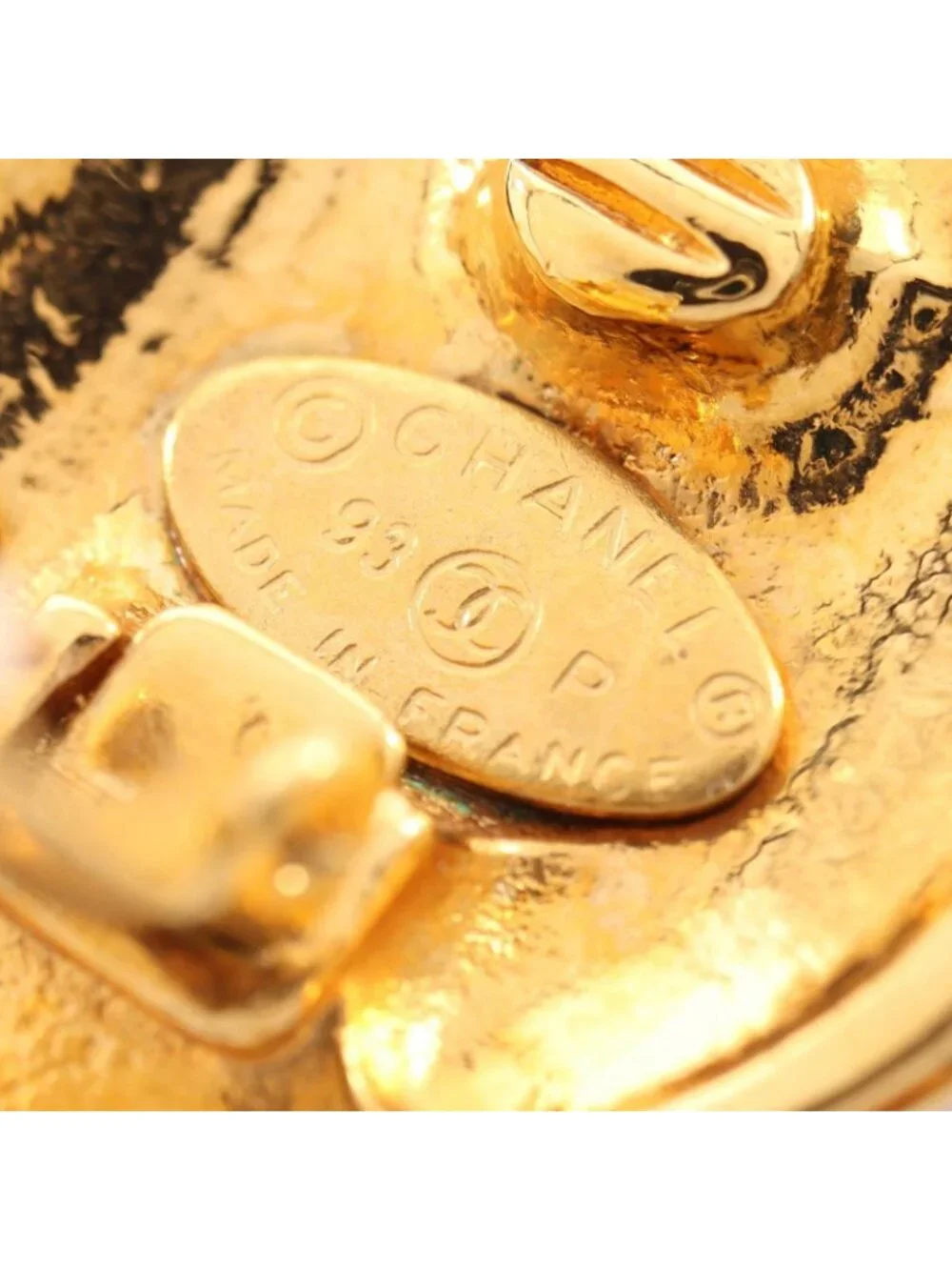 Chanel Earrings CC Logo